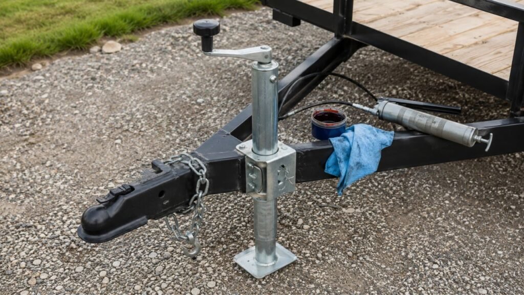 How Do You Lubricate a Manual Trailer Jack