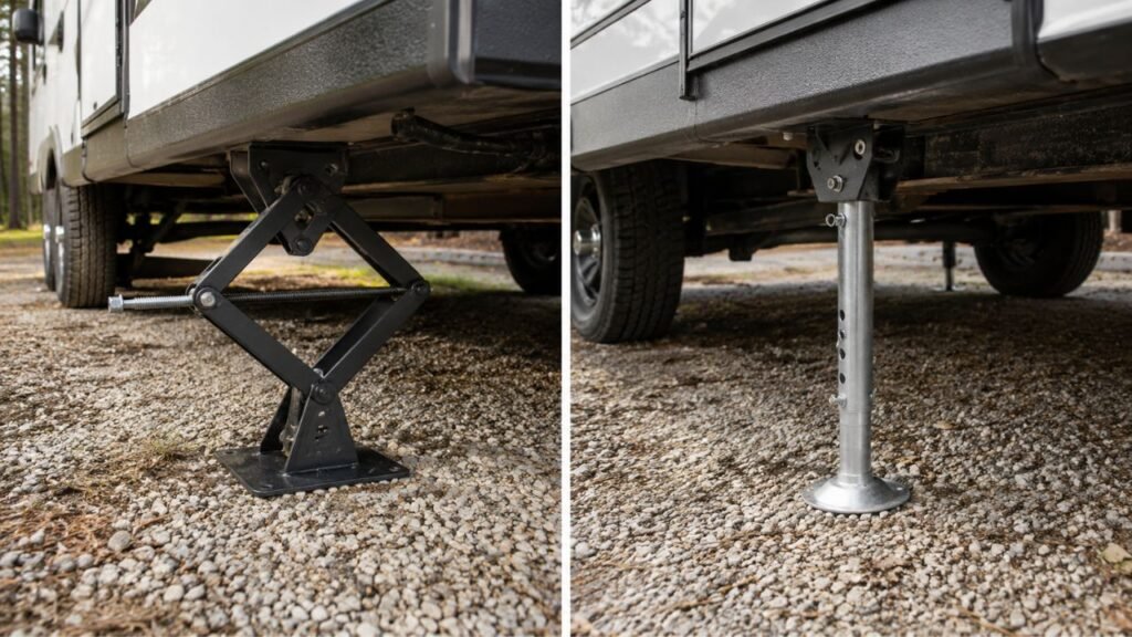 Scissor Stabilizer Jacks vs Telescoping Stabilizer Jacks