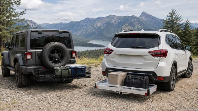 Steel vs Aluminum Hitch Cargo Carrier